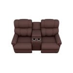 Pinnacle Power Wall Reclining Loveseat W/ Console Headrest & Lumbar