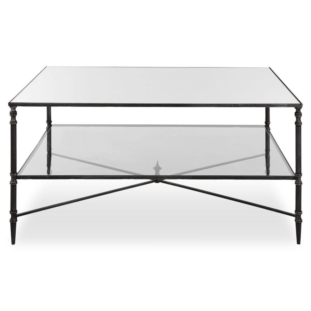 e200ad2dcd1eef9381d07b0d02c8989d Henzler Coffee Table, Steel - Image 1