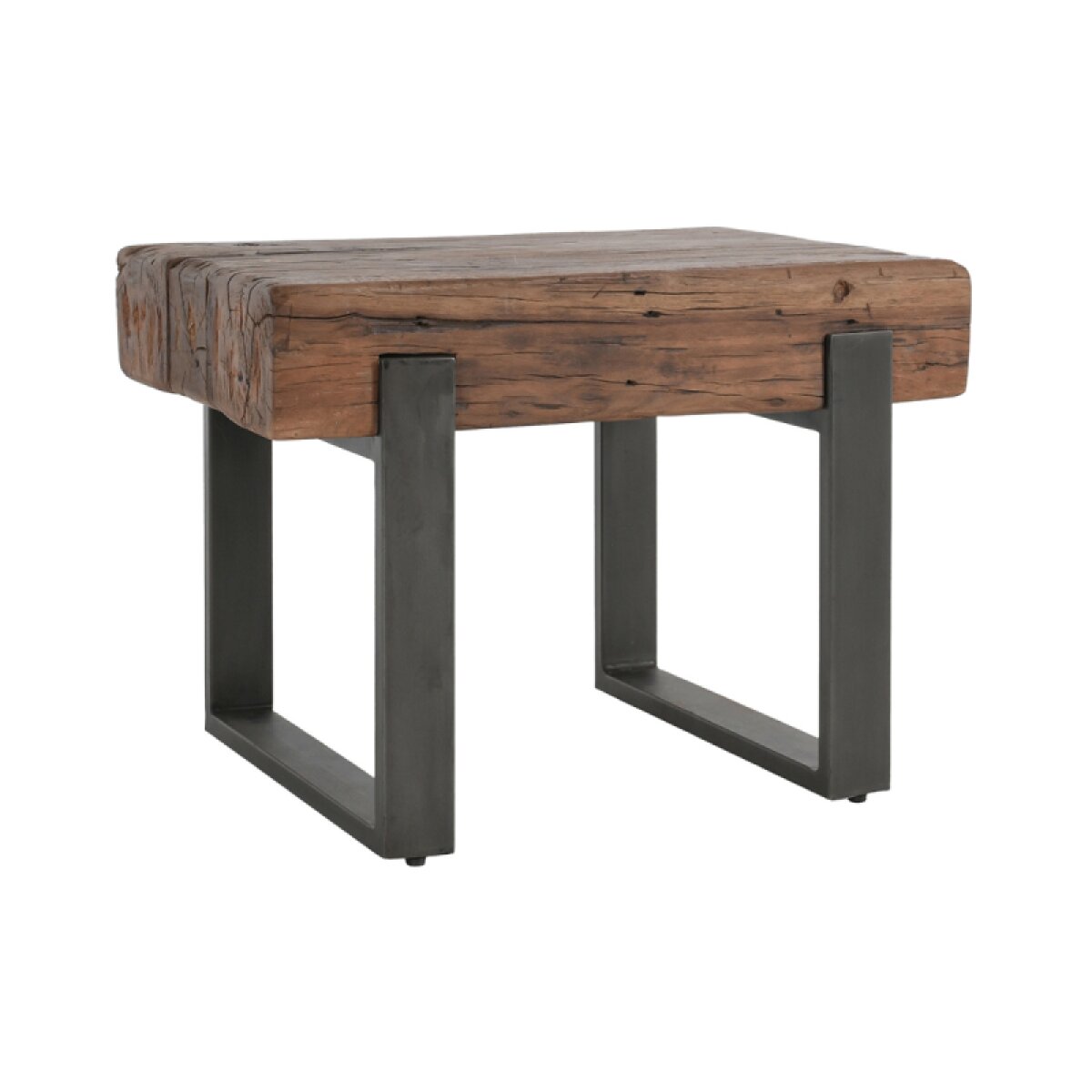 e2a8bb90f1435c2432d5470810cb844d Duarte Solid Wood Rectangle End Table - Rustic Brown - Image 1