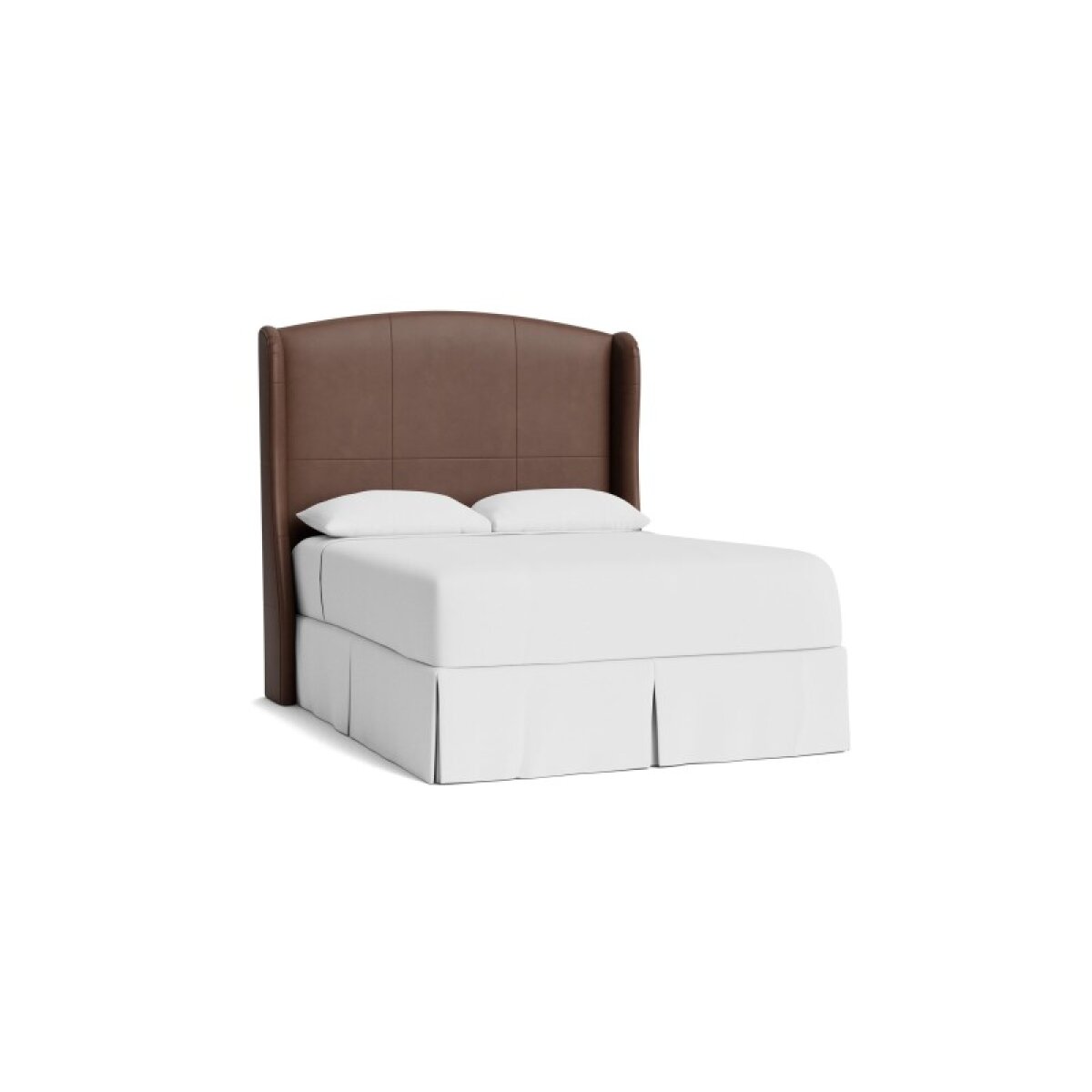 e2d89eb4f01ce127b880e65bb0461fbf Paris Leather Upholstered Bed - Image 1