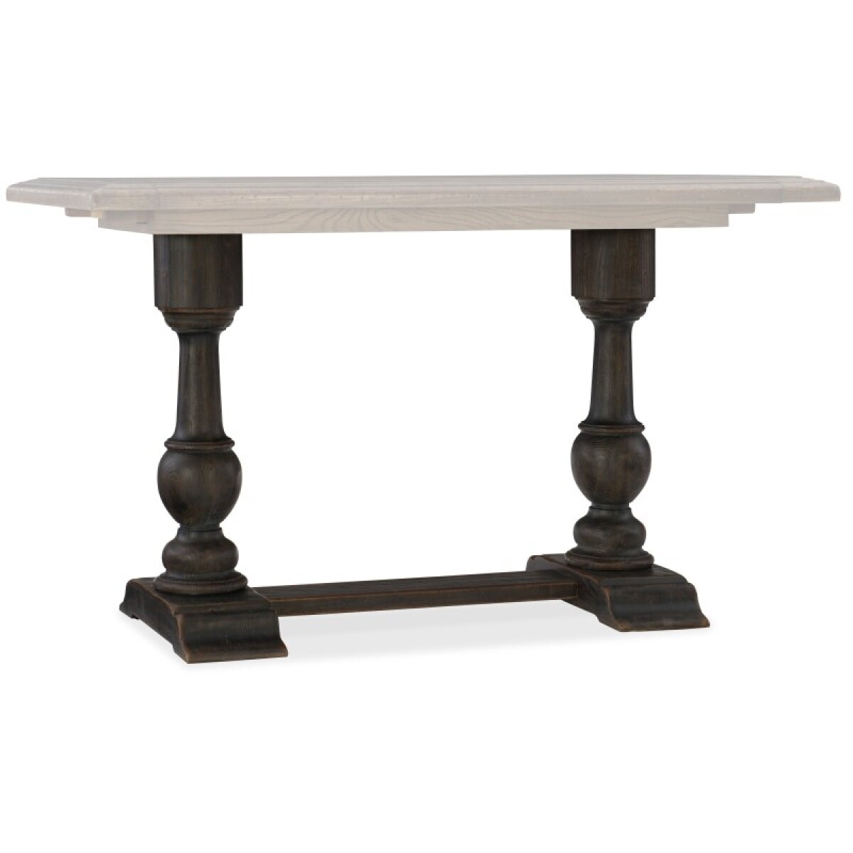 e38c29a98e08c762ed58f5608ef9330e Hill Country Casual Dining Balcones 60in Friendship Table Base - Image 1