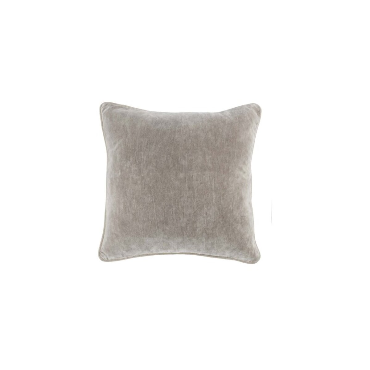 e3beb6e9bd3d798c4599b99f75a23ef5 Heirloom Velvet Silver 18" x 18" Square Pillow Cover + Insert - Image 1