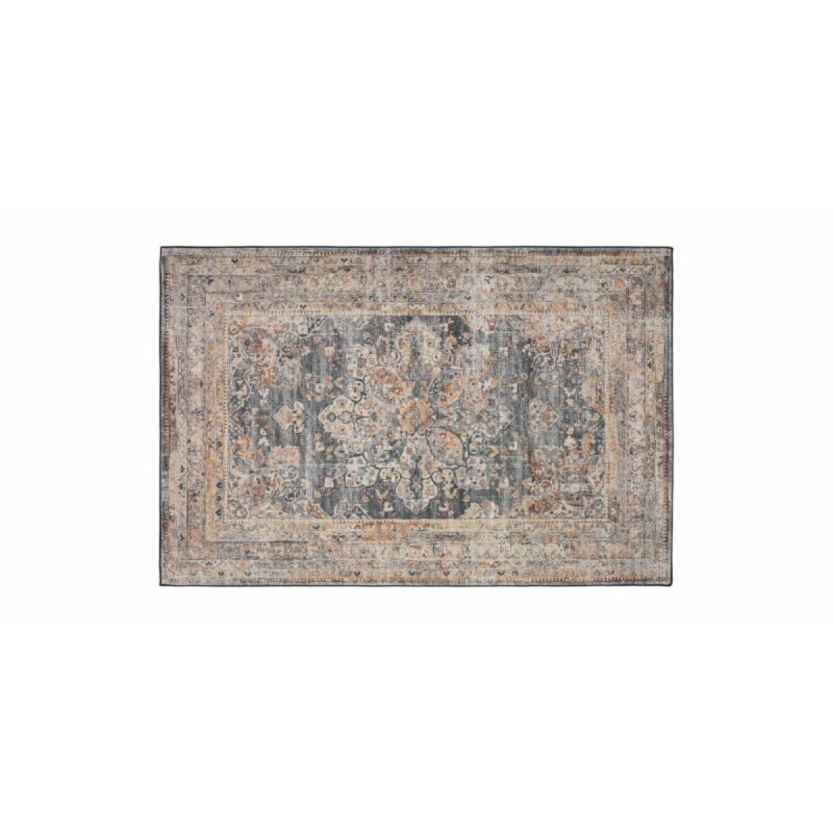 e3e88750b99fde49fe272c422d337b7f Stratford JC6 Charcoal/Linen/Riviera 3' x 5' - Image 1