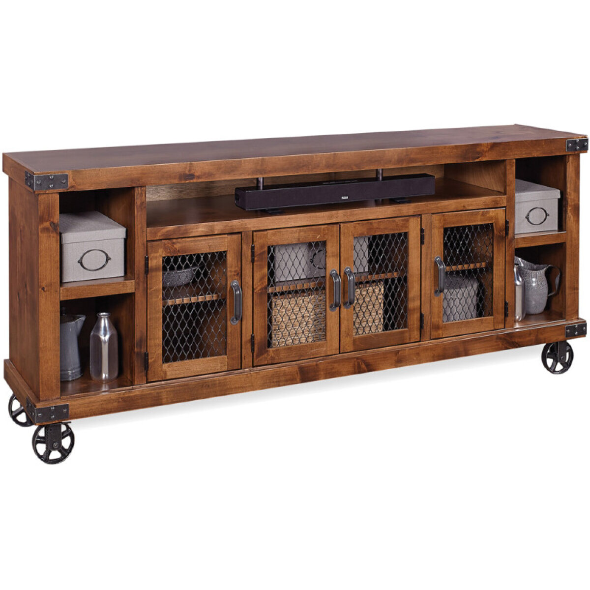 e410d95600f4551e30b2c3db627a1076 Industrial 84" Console - Image 1