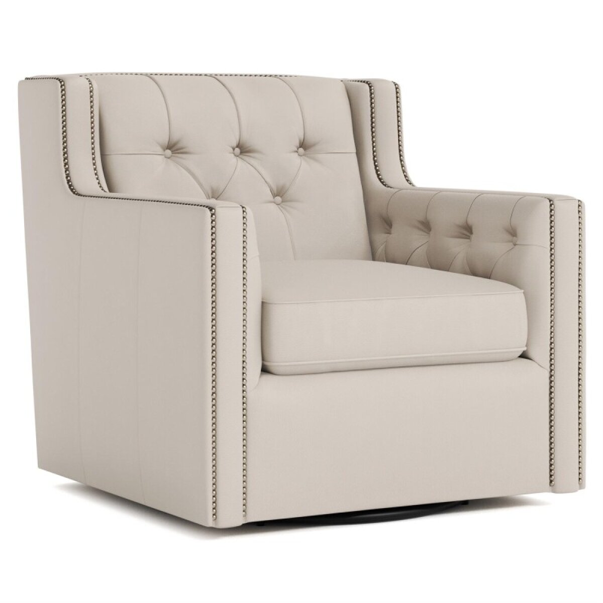 e423d5084f82780e9ae7620148b2afd2 Candace Leather Swivel Chair - Image 1