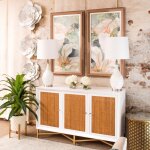 Flora I 2 Step Faux Wood Frame Textured Print Hanging Hardware Included - Image 4