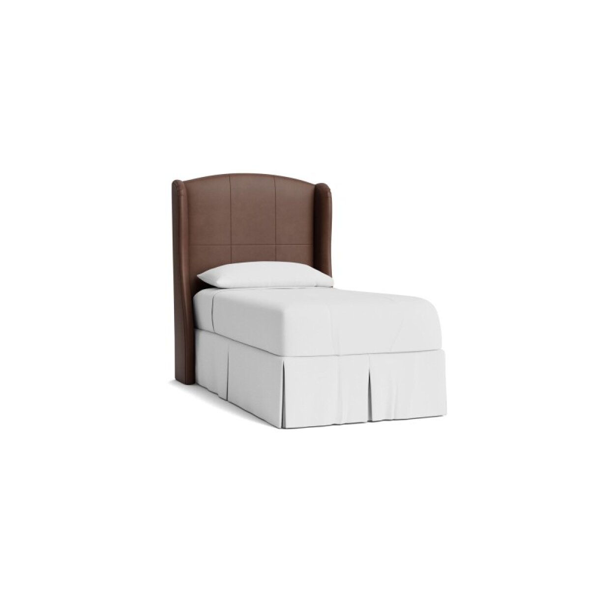 e4a0787a99b7d6f81bdcd11dbc09b9ea Paris Leather Upholstered Bed - Image 1