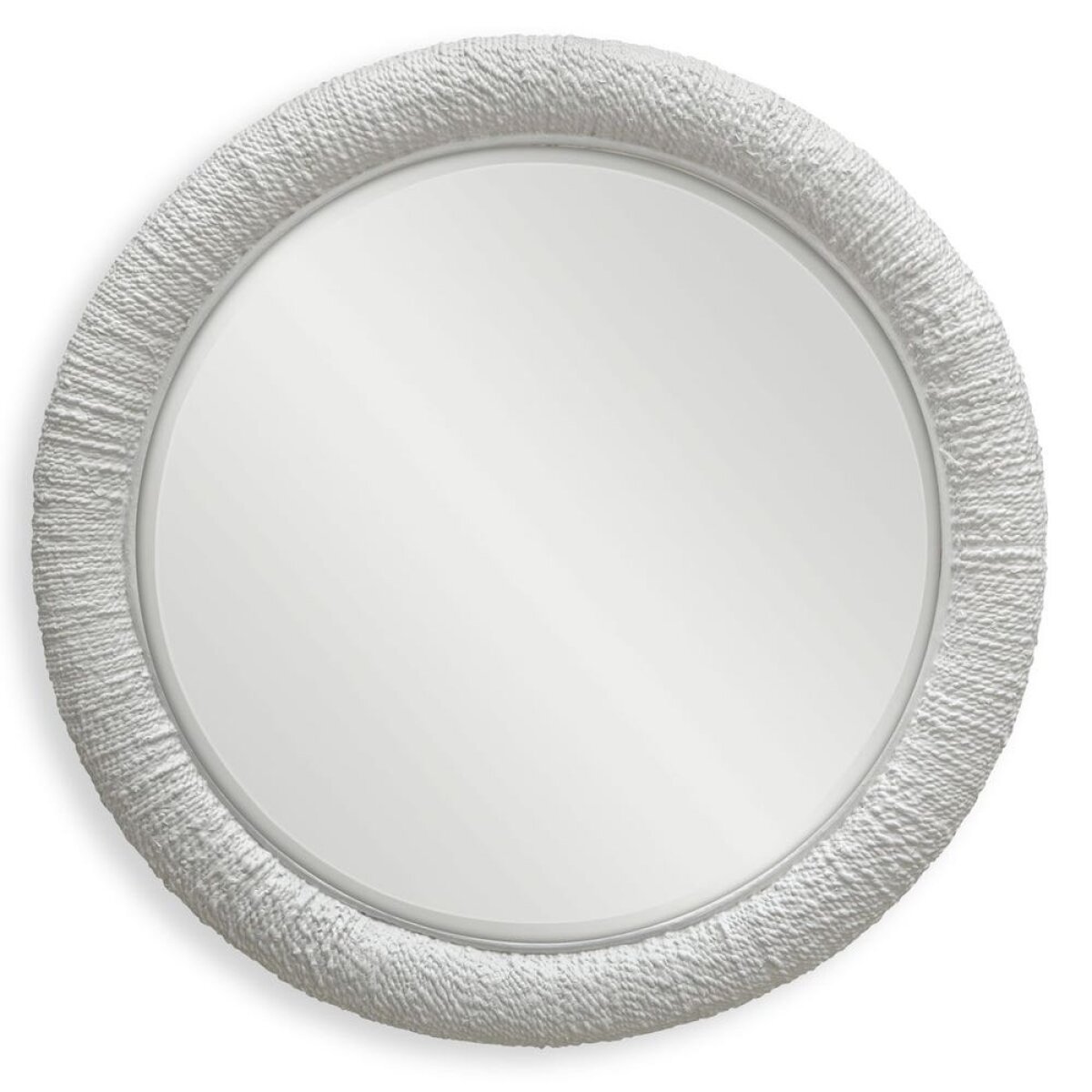e50c498d4c3e0cbe3316ba25f385d340 Mariner Round Mirror, White - Image 1