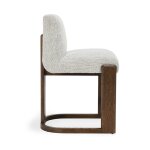 Chelsea Upholstered Counter Stool - Pixel Ivory - Image 4