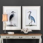 Shore Birds Framed Prints, S/2 - Image 2