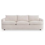 Jules Fabric Sofa Without Pillows - Image 4