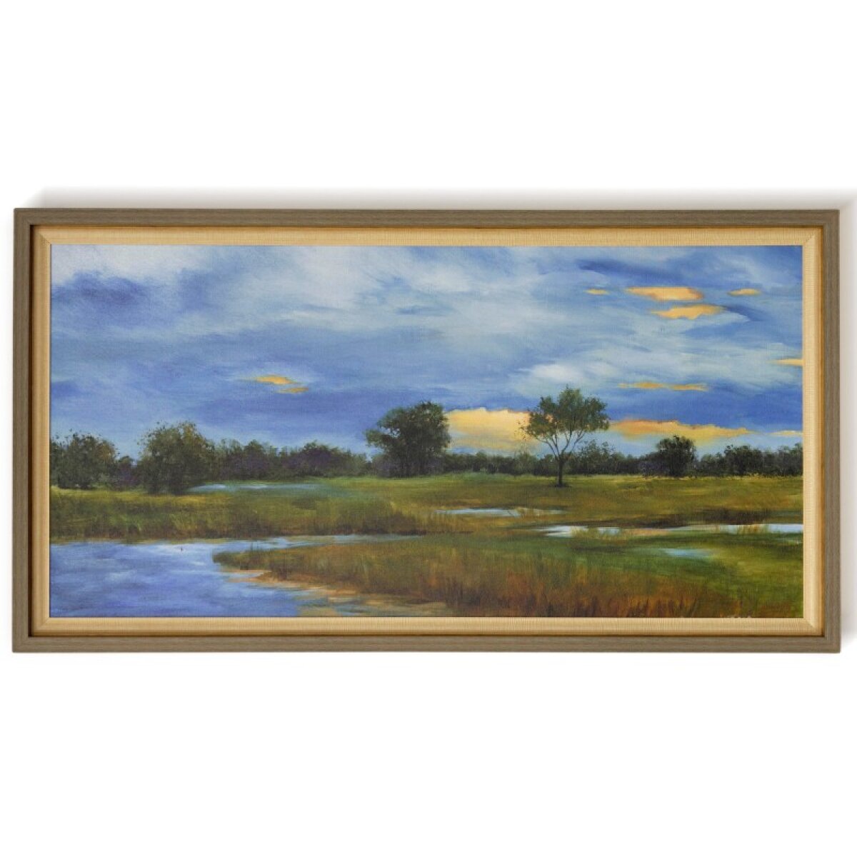 e677f4b102ab6a7bfc90a3ae0f33d90a Glorious Day Textured Framed Print - Image 1