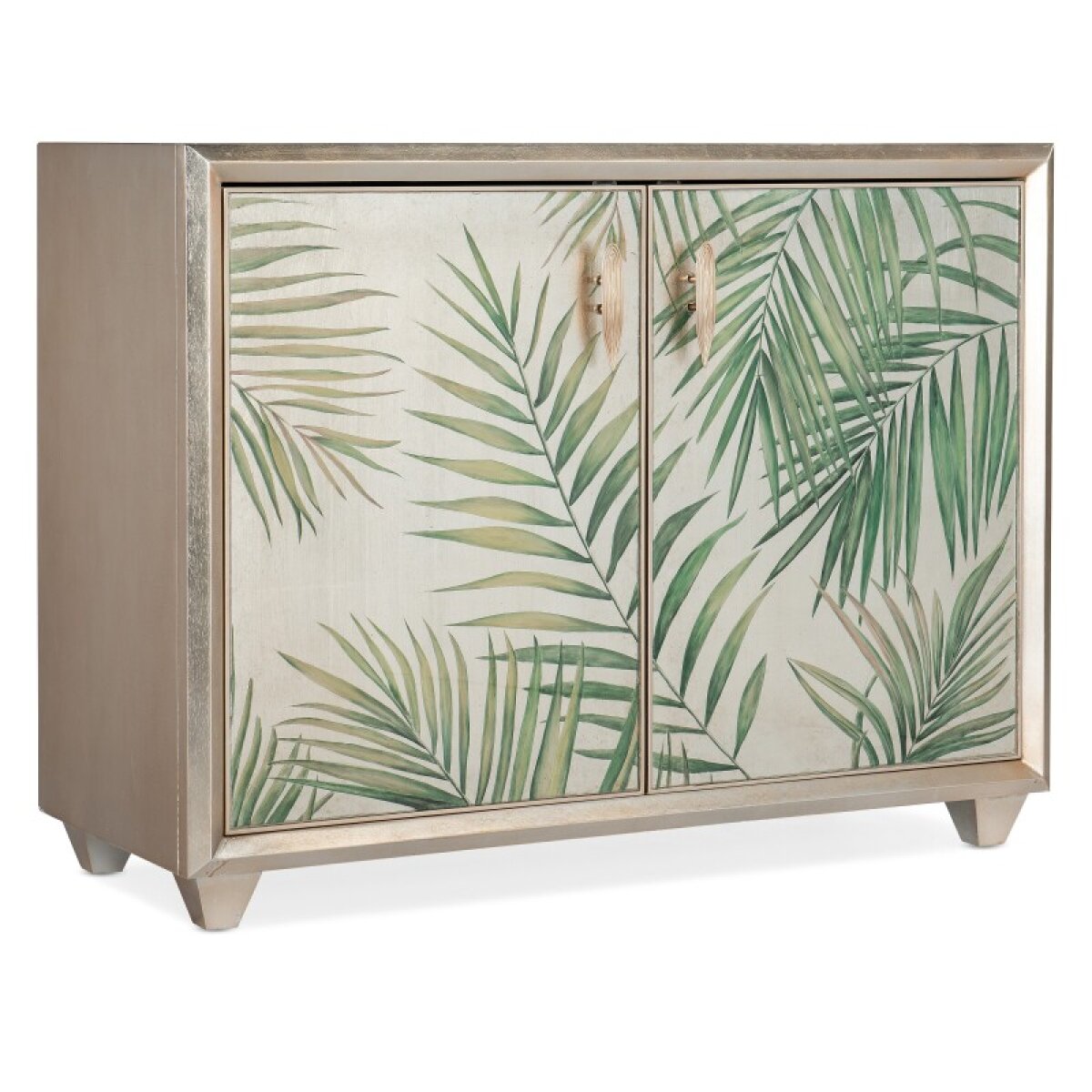 e6ce401076cc001612b10cae7cd100f9 Living Room Melange Lets Be Fronds Two Door Chest - Image 1