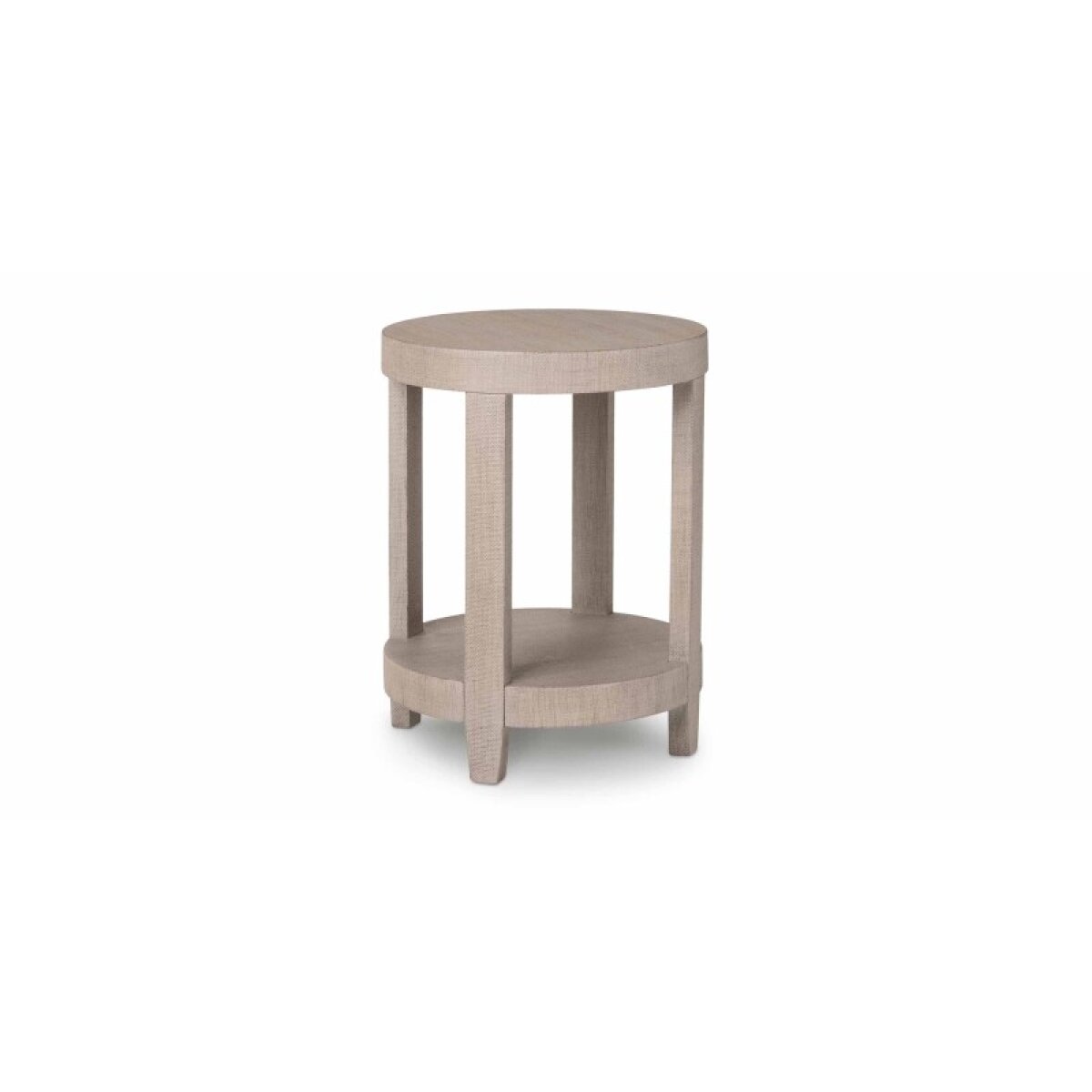 e6d96322ac9d81ba43f9945b58f972e9 Ventura Raffia Round Lamp Table - Image 1