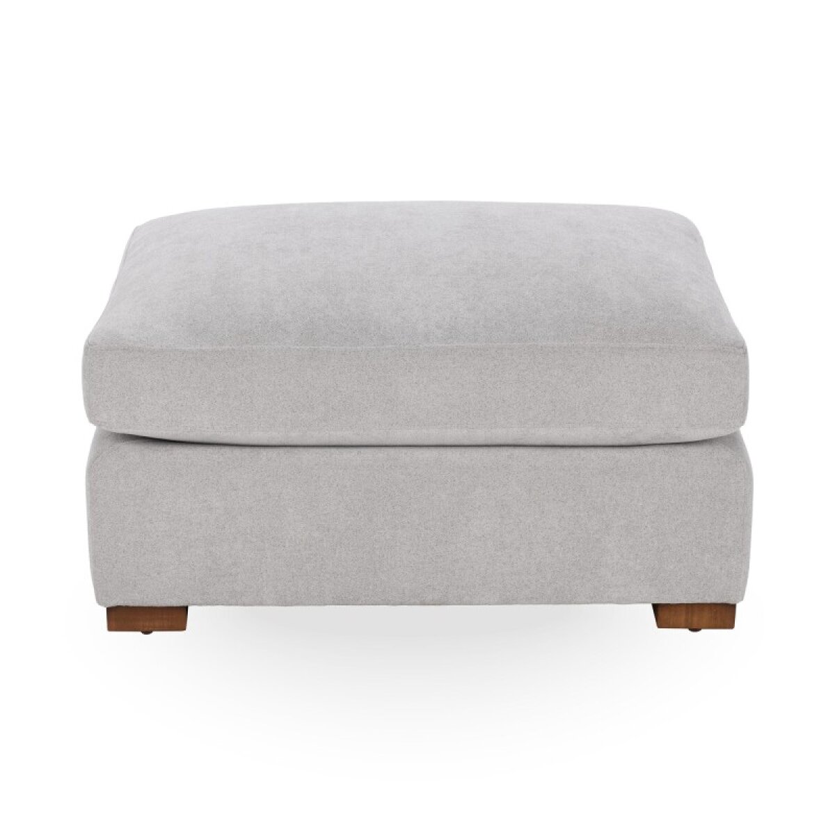 e7067b474f5160d4bd1e18a48d5c7b4f Audrey Ottoman - Gray / UPHOLSTERED - Image 1