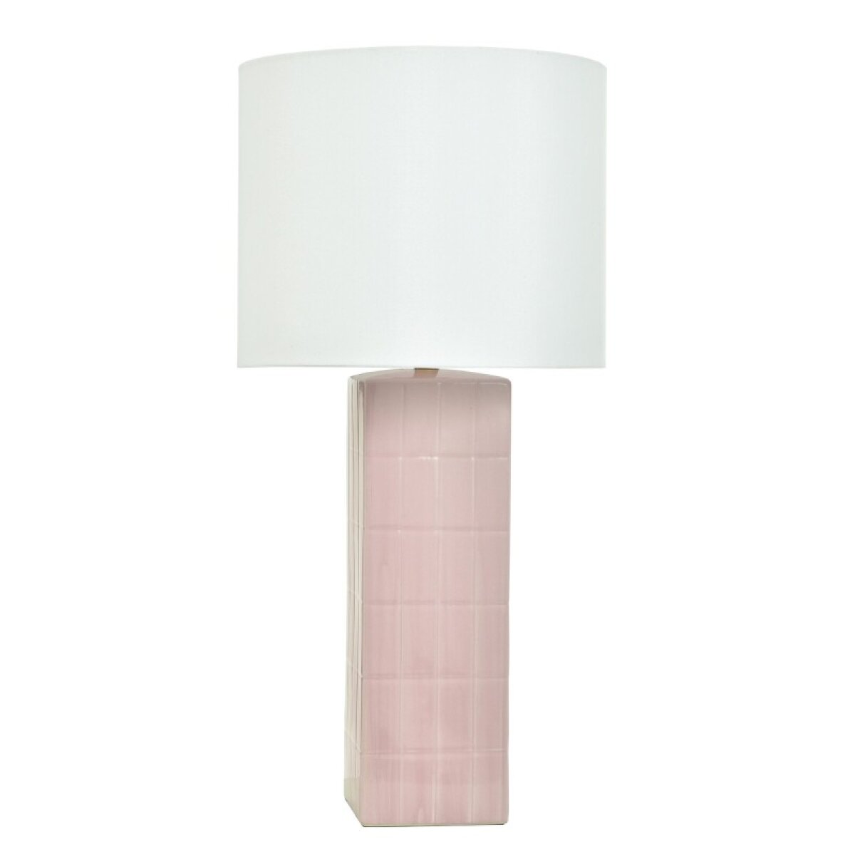 e732fb86e8129b6030f456802e11bf85 Edmund Tamara Day For Stylecraft Pink Peony Ceramic Table Lamp - Image 1