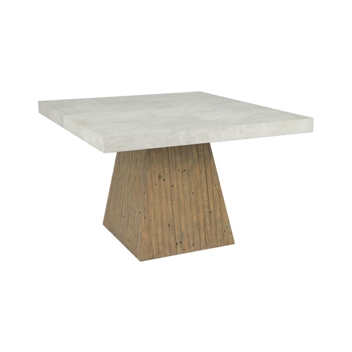 e74026edad440a1c483a029576f5bad6 Ridley Solid Wood Square Dining Table - Natural/weathered Chalk - Image 1