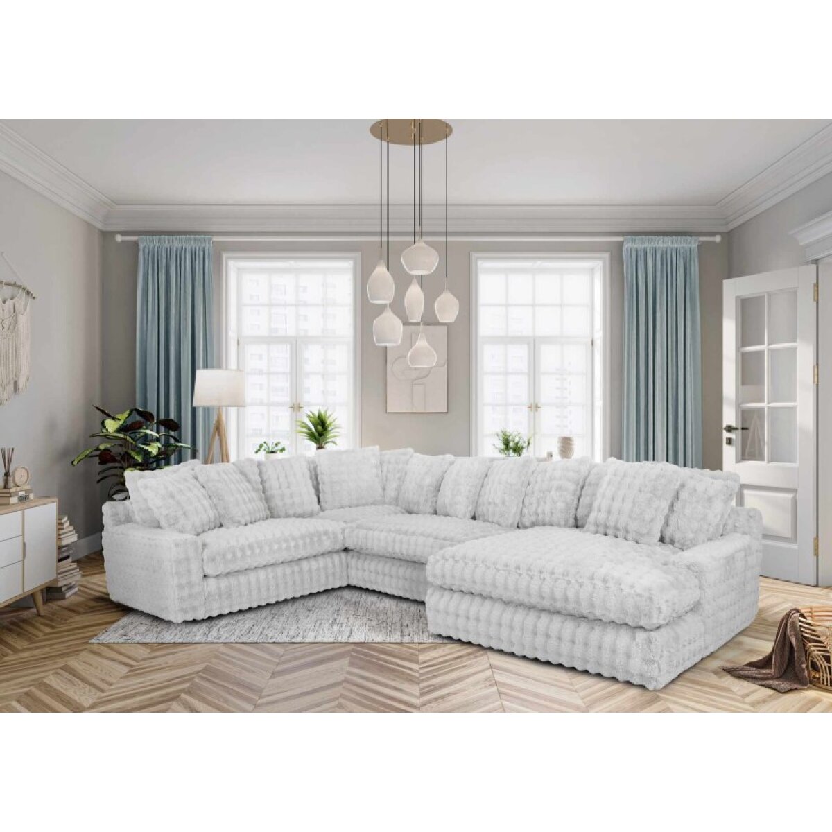 e77c2431fa618fb8cdbdad07a08a1bef 878 Angel Right Arm Facing Loveseat 87860 - Image 1