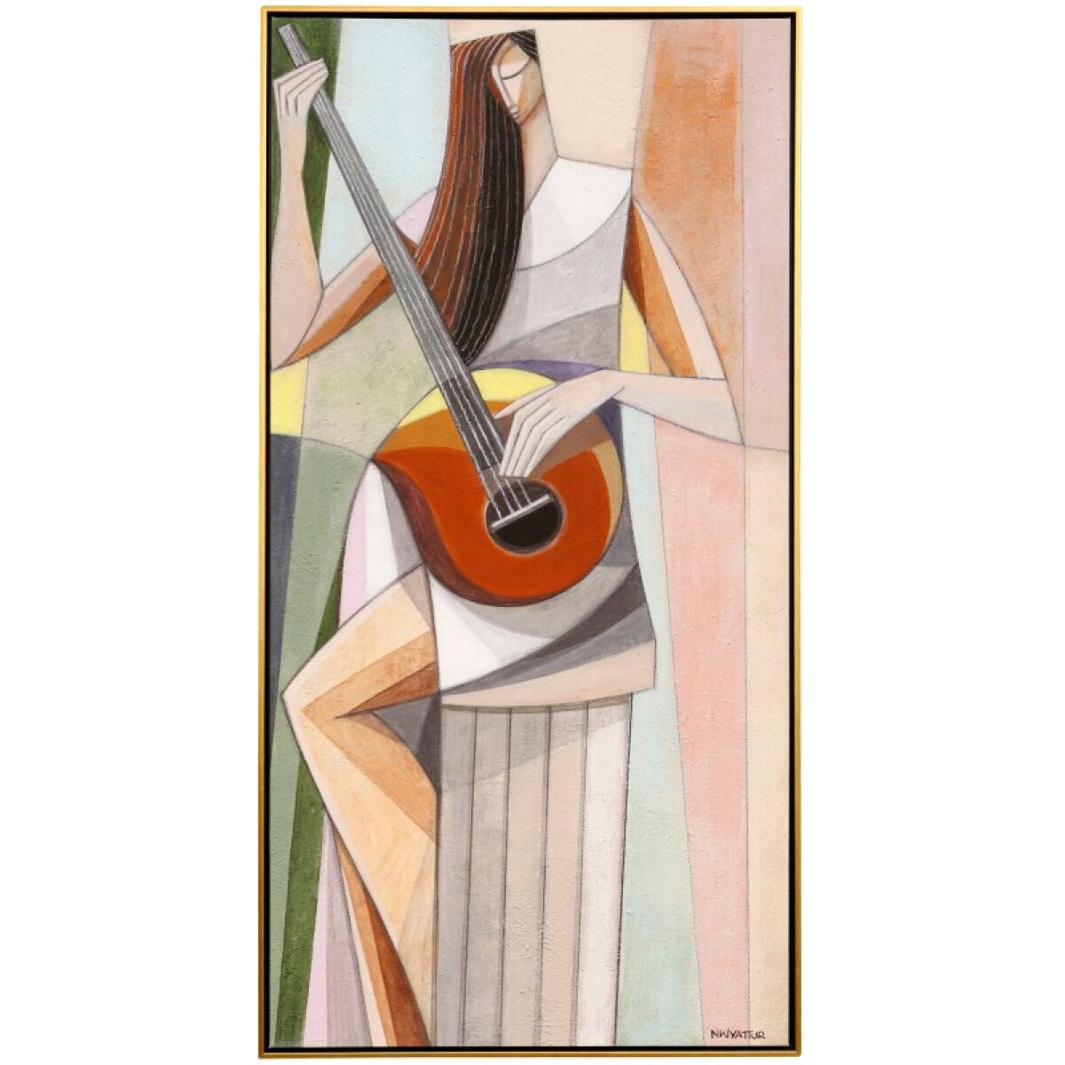 e79b1e515c52fe1478386eb89e8e26a5 Melody Ii Norman Wyatt Home Framed Canvas - Image 1