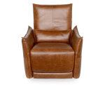 Amsterdam Leather Power Recliner - Kona Brown - Image 3
