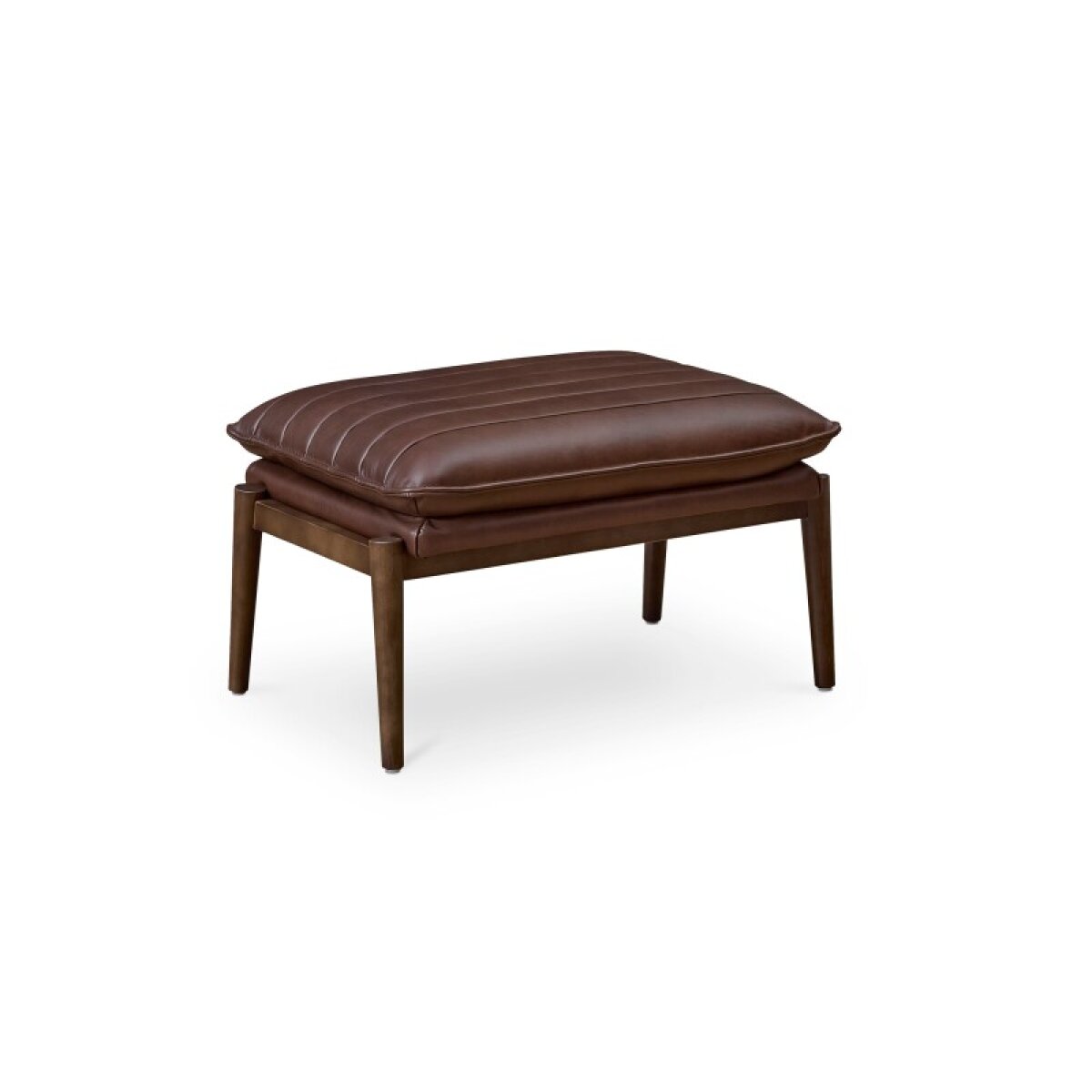 e9efadcaeb6a560e07810f08b828a2a0 Ellis Leather Ottoman - Image 1