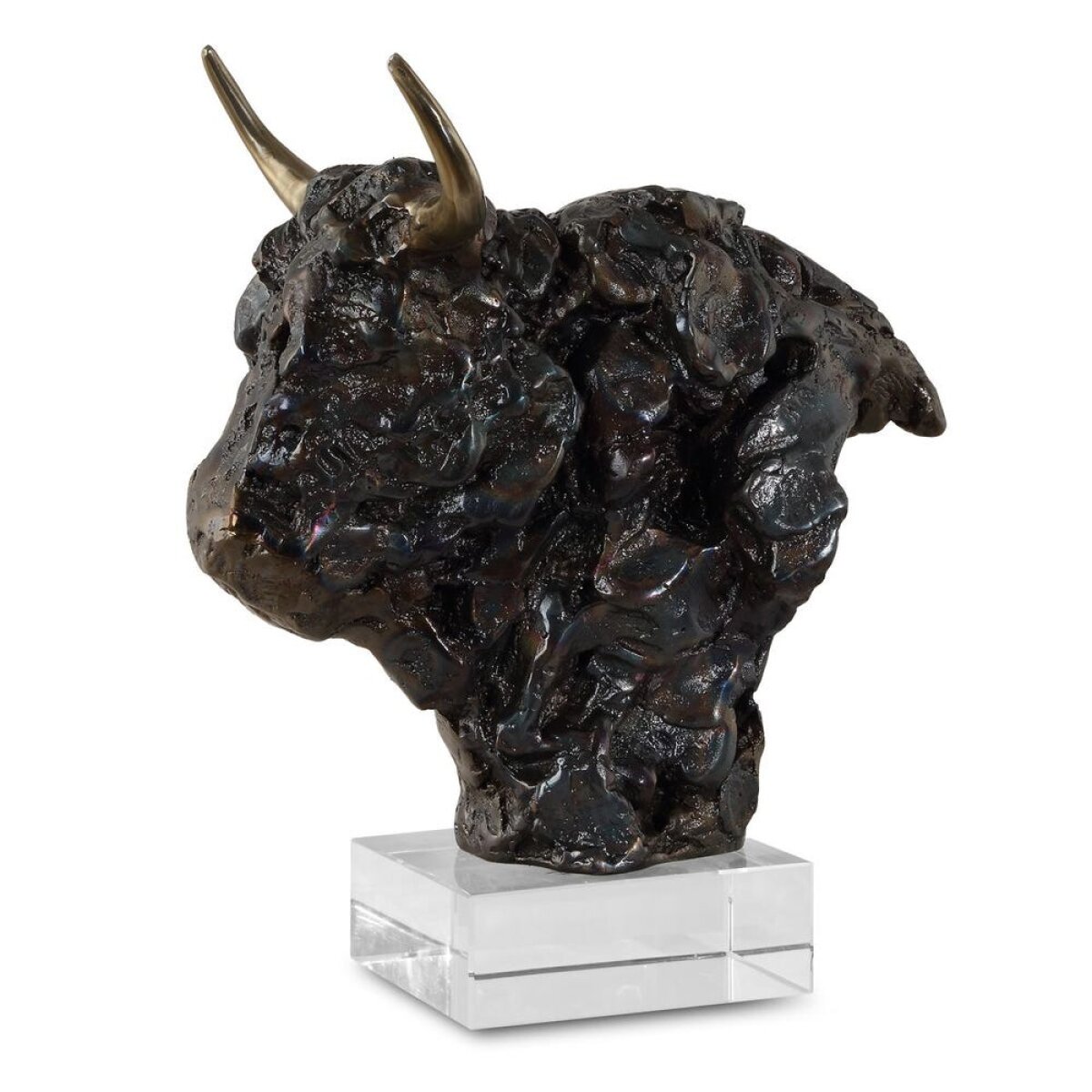 ea19781cf2e0b12f46d3aa19b198605a Bison Bust, Sculpture - Image 1