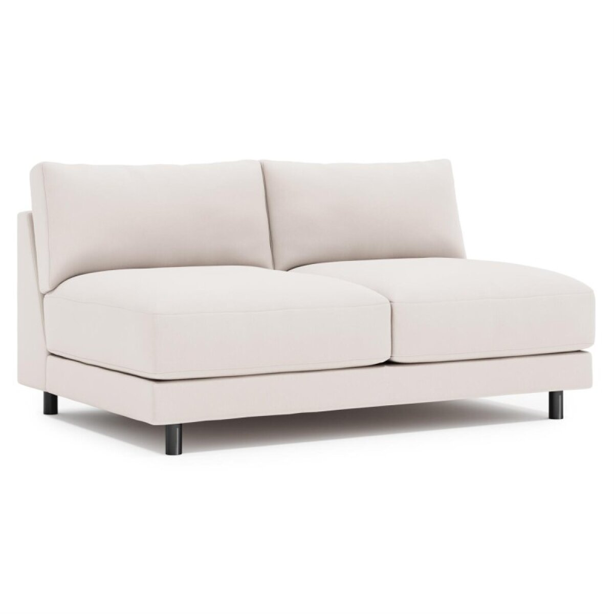 ea3ad033e478e0e24a896a9cb3ff4443 Avanni Outdoor Armless Loveseat - Image 1