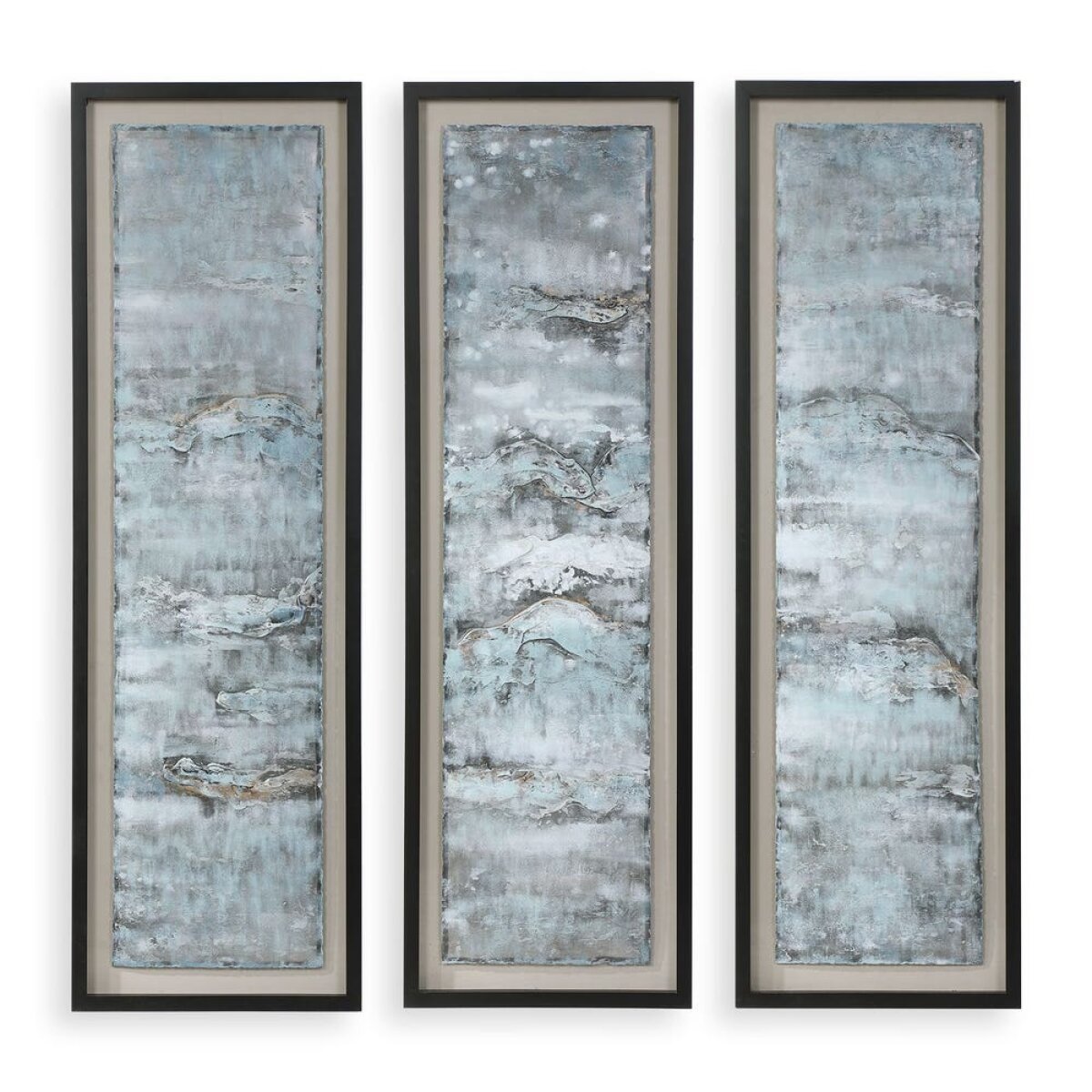 ea5f6116e1ad1f02747627b236c4e949 Ocean Swell Framed Prints, S/3, 3 Cartons - Image 1