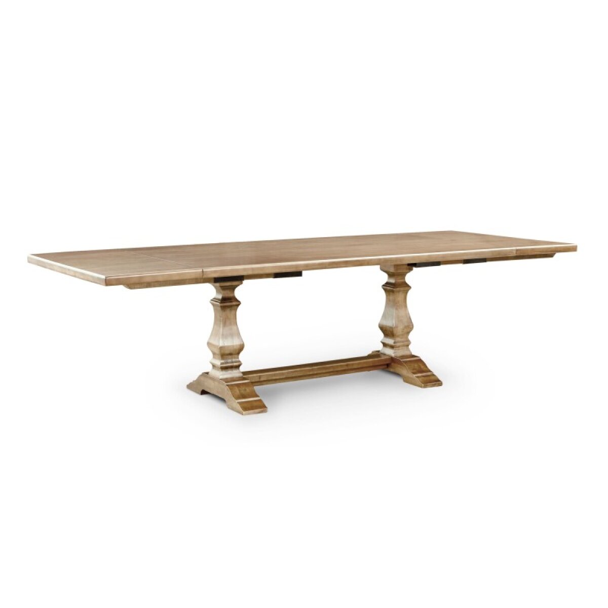 ea6452ae9f41e55a9e0f7a4089eeef9e Harvest Dining Table with Extendable Leaves - Image 1