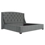 Jordan Fabric Shelter Bed Extended California King (54" H) - Image 4