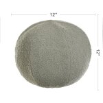 Soft Gray Sphere Plush Pillow Dann Foley Lifestyle - Image 5