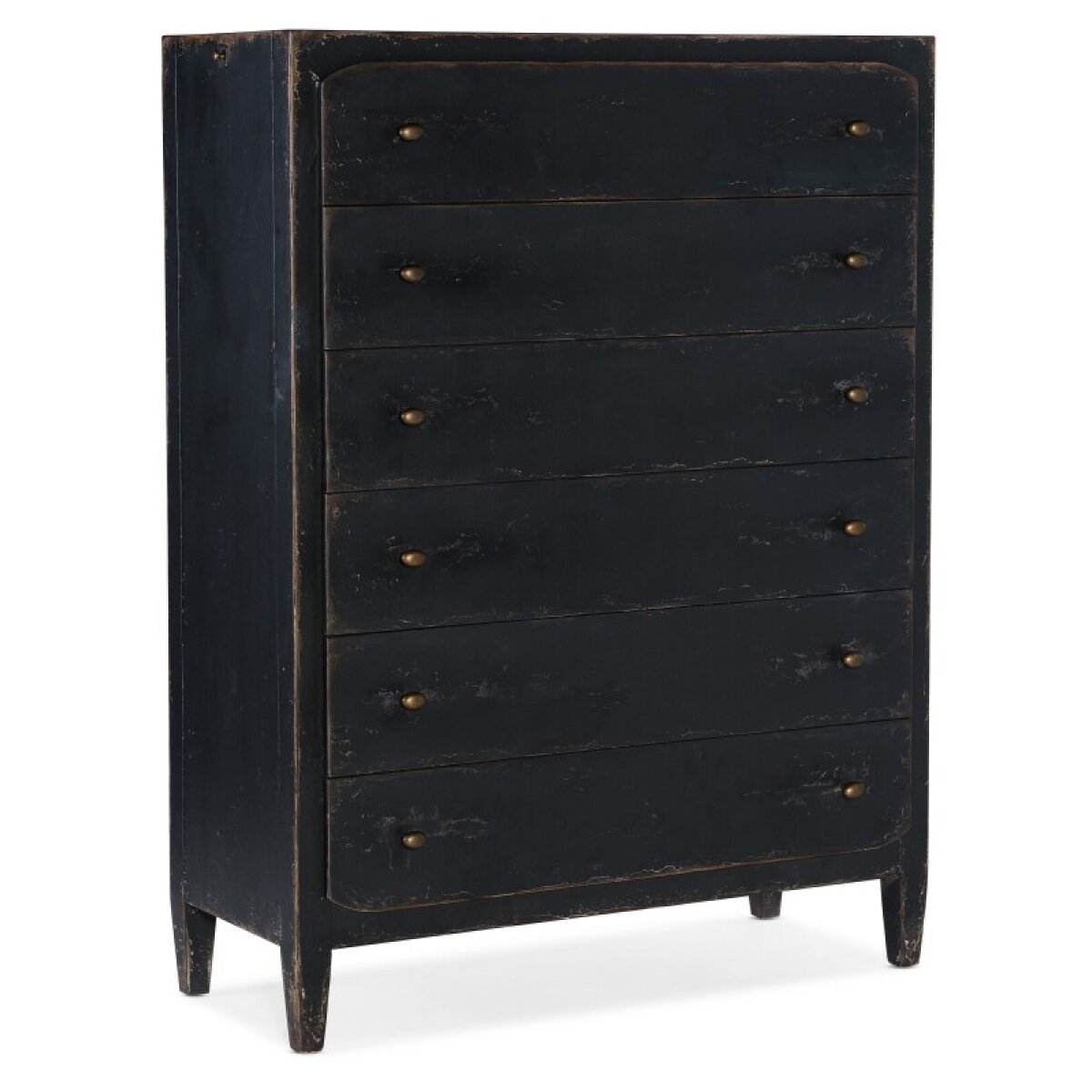 ec2284d94e450f93e7d997841464afb2 Bedroom Ciao Bella Six-Drawer Chest- Black - Image 1