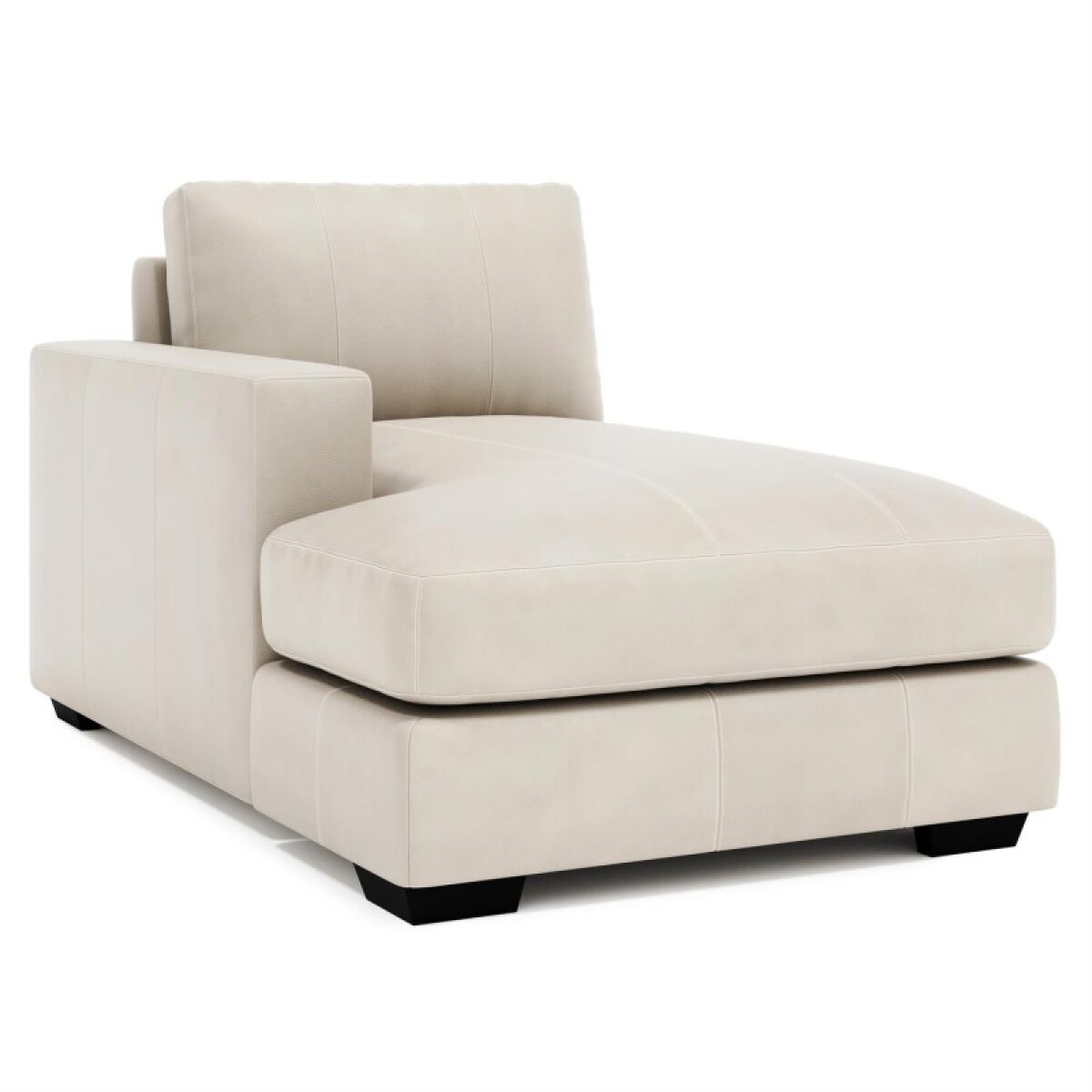 ec5a7902c19579a416c6ea6bb8bf26dd Dawkins Leather Left Arm Chaise - Image 1