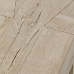 Bristol Solid Wood Rectangle Coffee Table - Aged Cream - Image 7