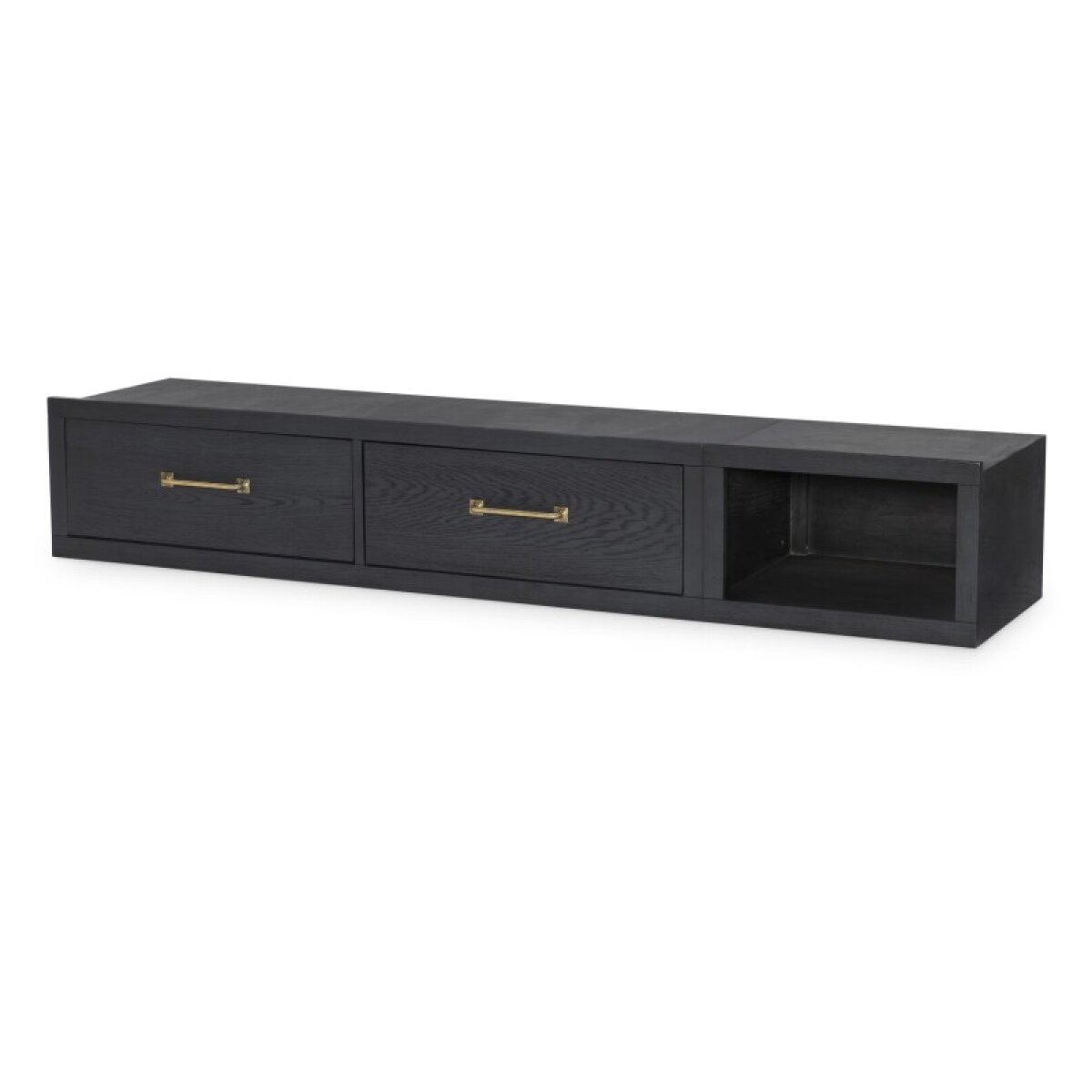 ecdecbb2a9ac9bb3aaa0a1ecb1f2f517 Underbed Storage Unit Black Finish - Image 1