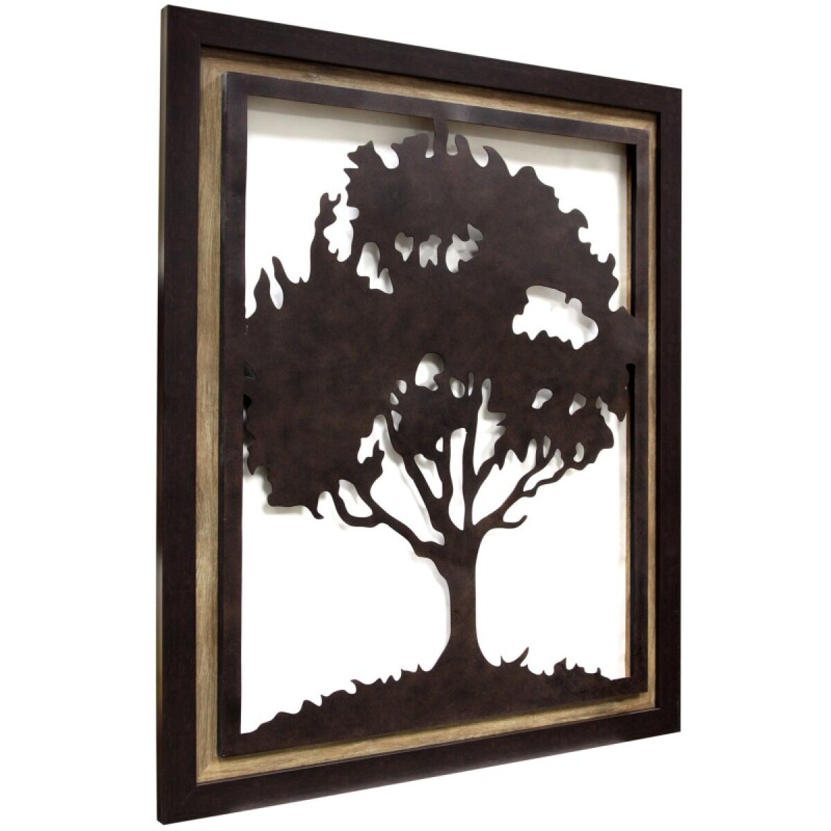 ecf5bf4e3170c4ff8aa83934a9ababdf Framed Metal Tree - Image 1