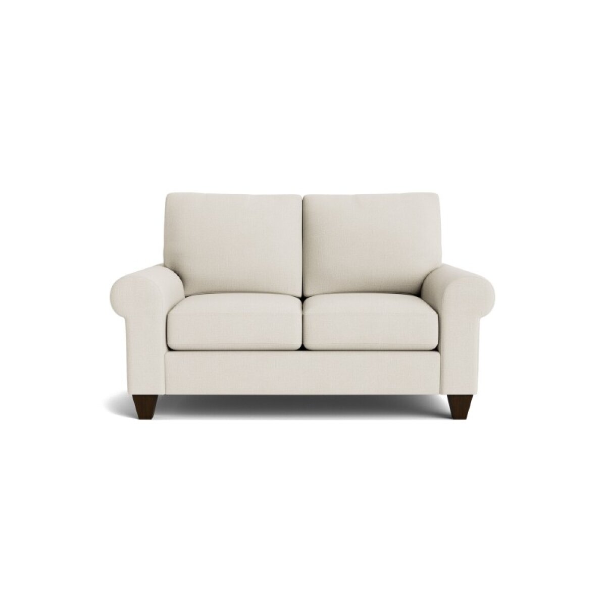 ed45d2ffe5aa2aa9d49277129f31a4c9 True Custom™ True Custom® Large Roll Arm Loveseat - Image 1