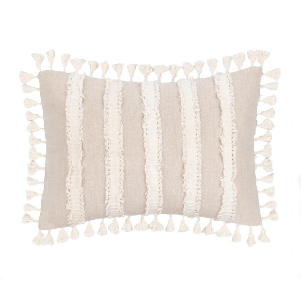 eda30525ef424b50e5c671156ab0f83f TQ Edisto Pillow - Natural/Ivory / 14"x20" - Image 1