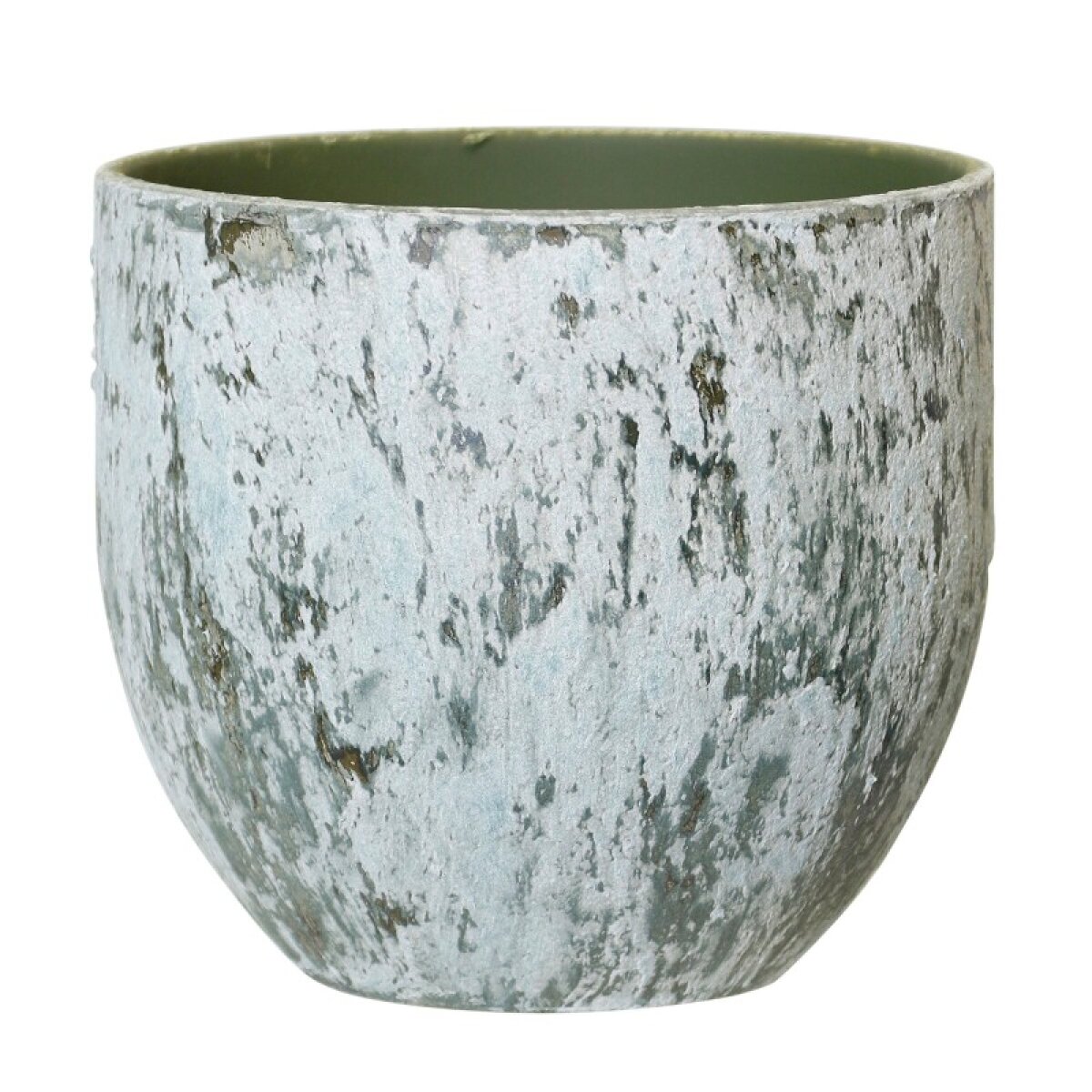 ede79e4cba211339390f6cdaeb3a1648 Dirty Green Planter 11in - Image 1