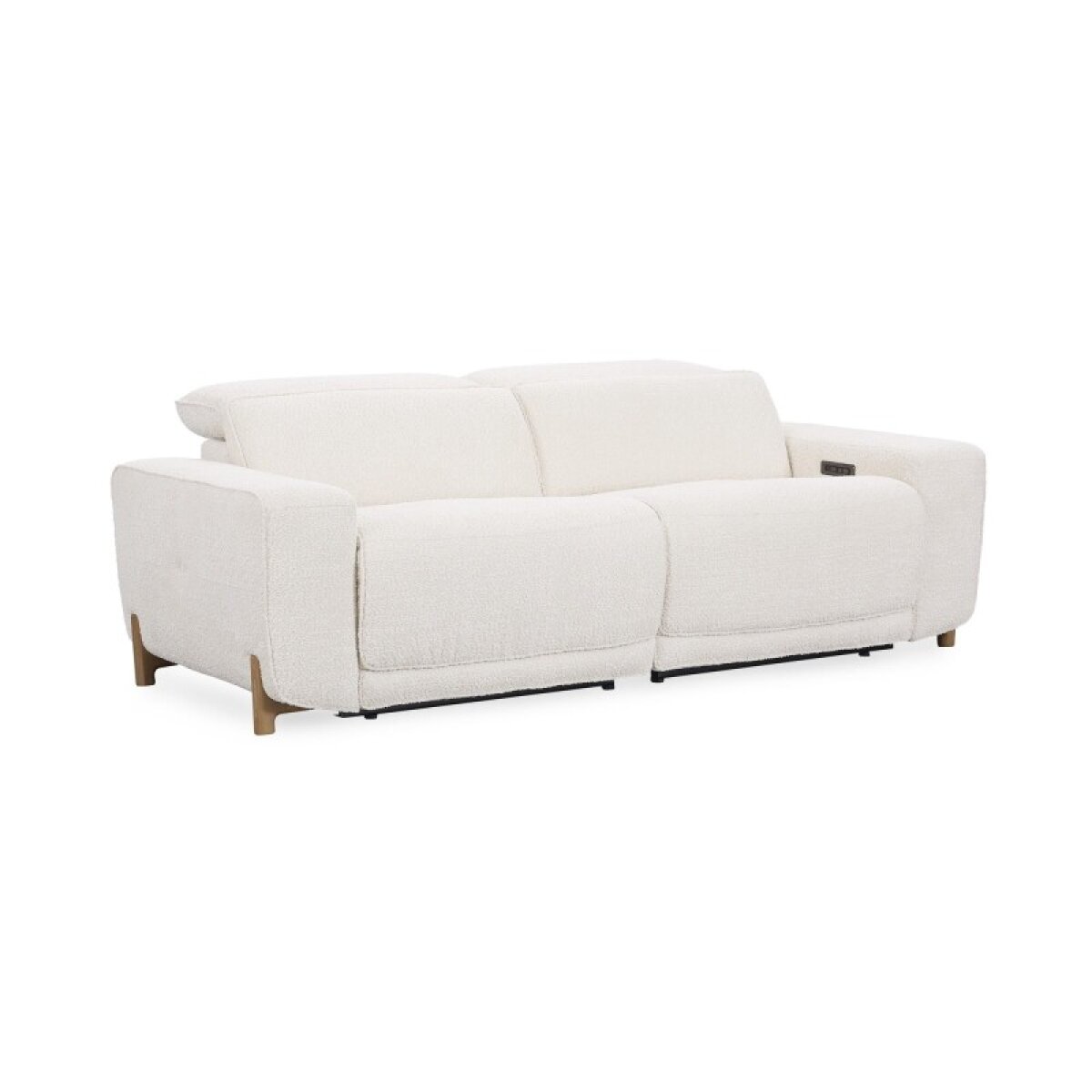ee195b89ceb08351a6c70e185be47385 Darrow Upholstered Power Recliner Sofa - Ivory - Image 1