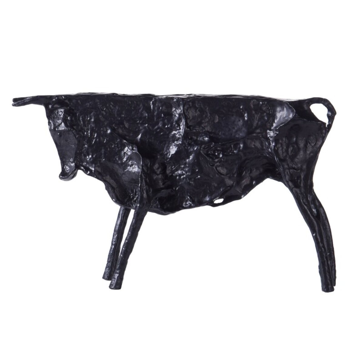 ee741b0762eb7445290424f753632337 Dann Foley Lifestyle Battle Bull Sculpture Made With Zinc Alloy - Image 1