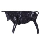 Dann Foley Lifestyle Battle Bull Sculpture Made With Zinc Alloy