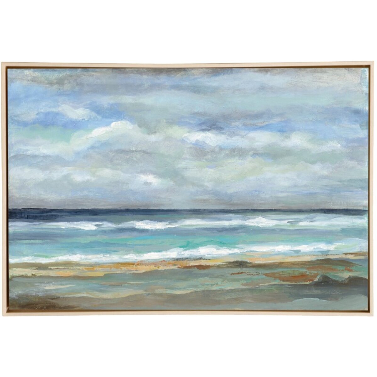 ee792e931b8e907d542f92cf74e198c7 Seashore Framed Canvas - Image 1