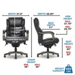 Delano Big & Tall Executive Office Chair - Image 15