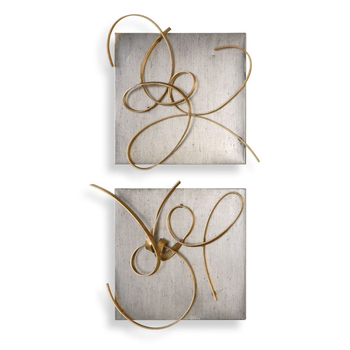 ef4fc765df647279629cd7cb9616a814 Harmony Metal Wall Decor, S/2 - Image 1