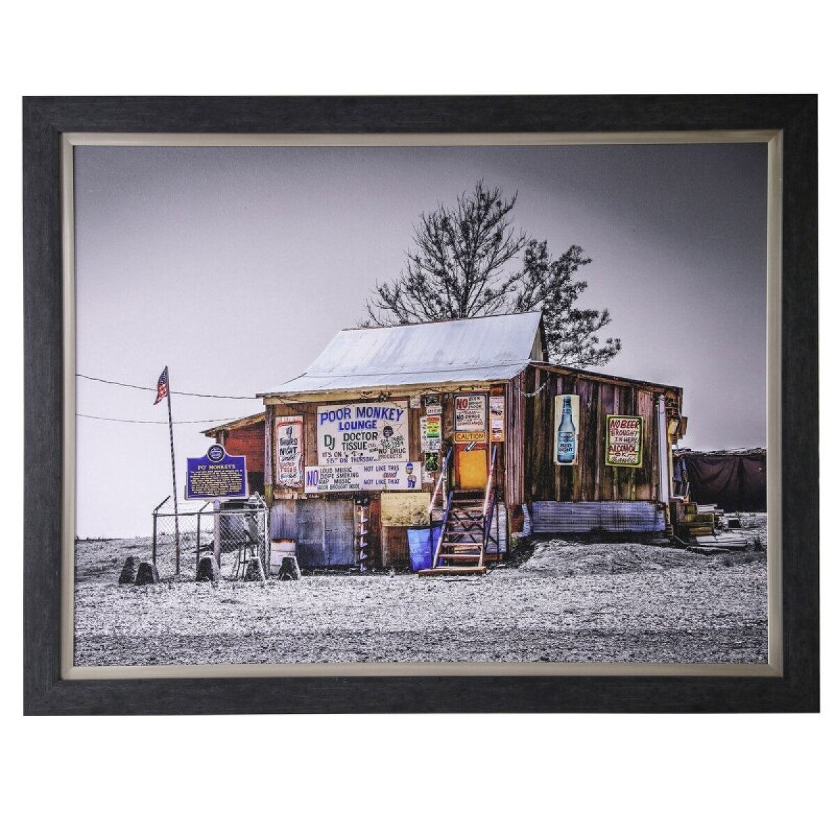 ef8954a7662d0479f5a0be75ad0445aa Textured Framed Print By Local Artist - Image 1