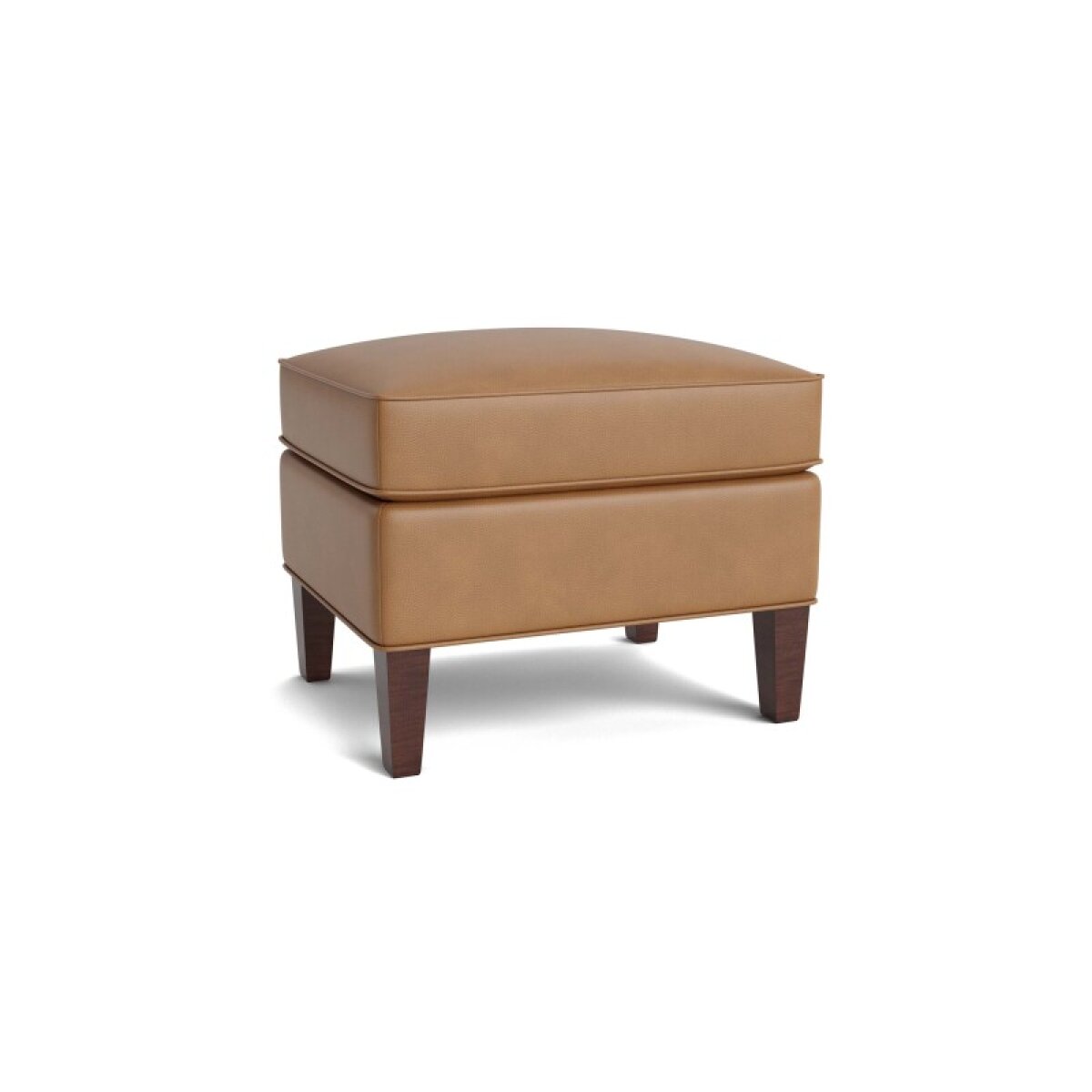 eff47545eb993817618dadada43a171f Kent Leather Ottoman - Image 1