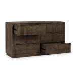 Santa Clara Solid Wood 6dwr Dresser - Image 6