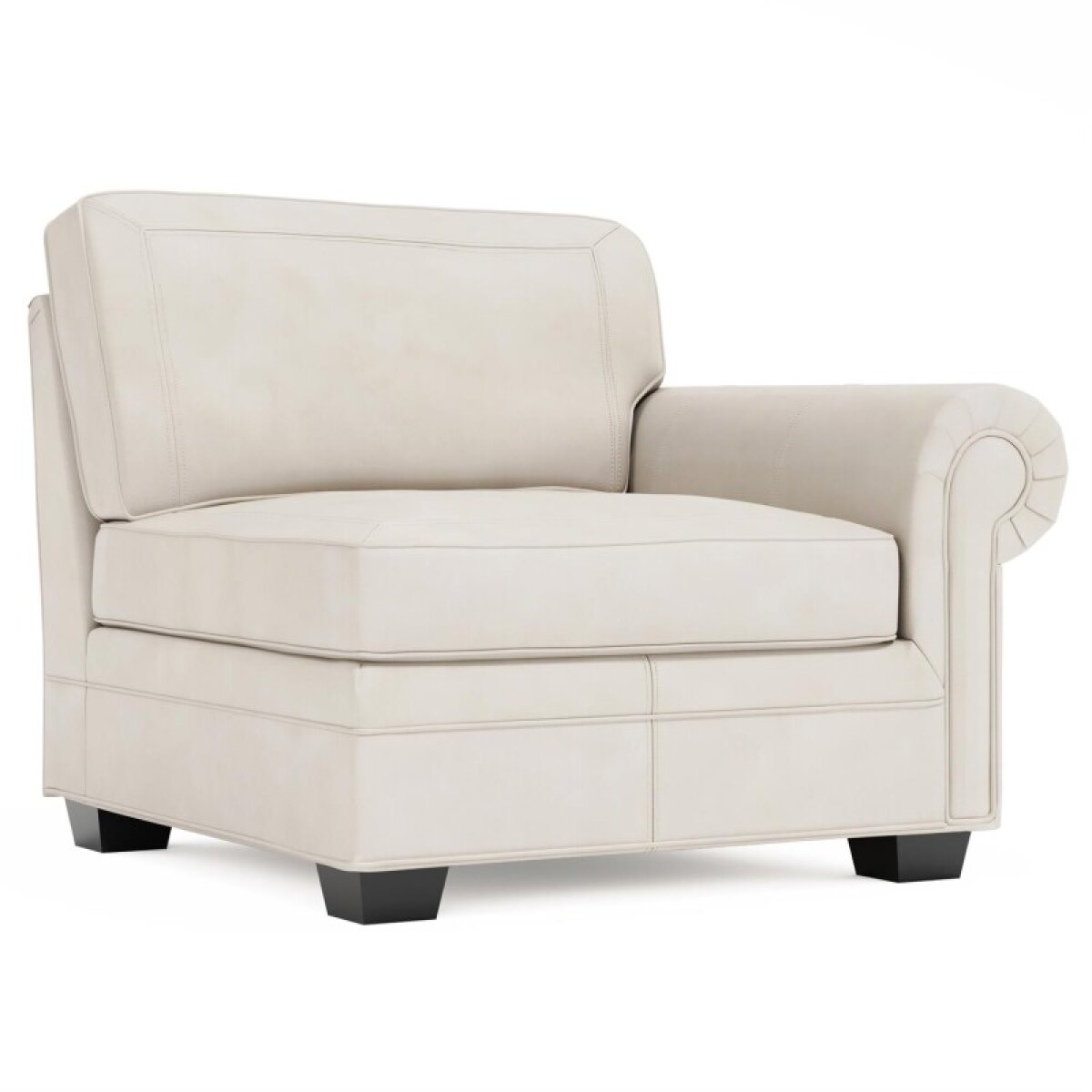 f0b9cf644b6bed38c45766870802db72 Grandview Leather Right Arm Chair Without Pillows & Nails - Image 1