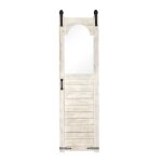 White Door Mirror